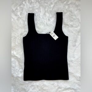 NWT EXPRESS BODY CONTOUR SQUARE NECK SWEATER TANK